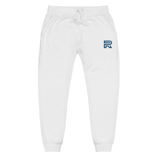 Blue Logo Unisex fleece sweatpants